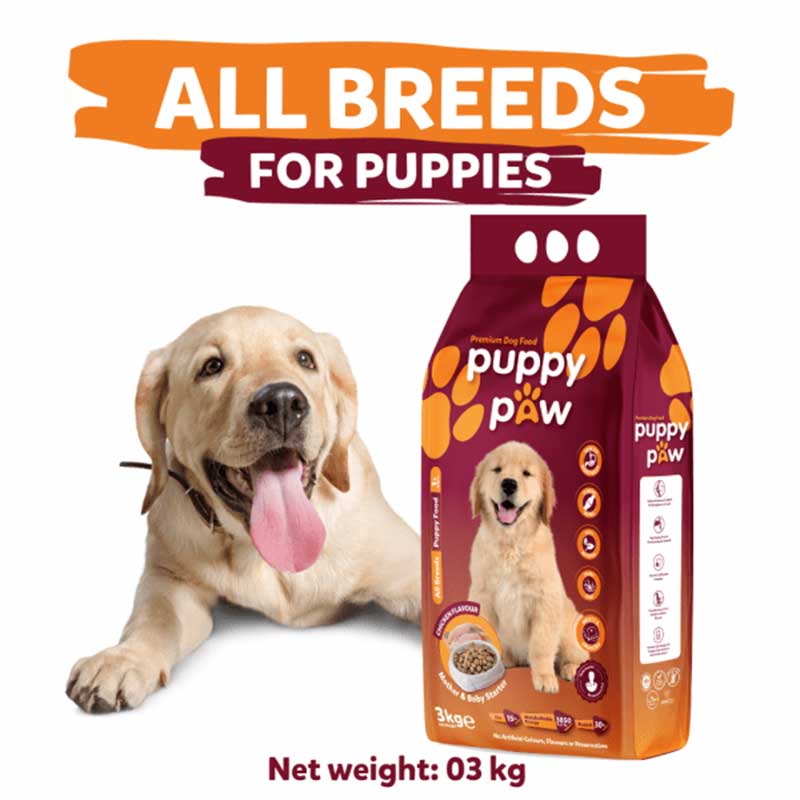 Puppy-Paw Puppy Paw Premium Dog Food 3Kg
