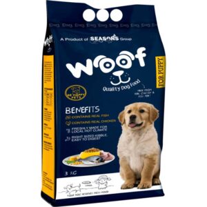 Woof Puppy Food – 3 KG